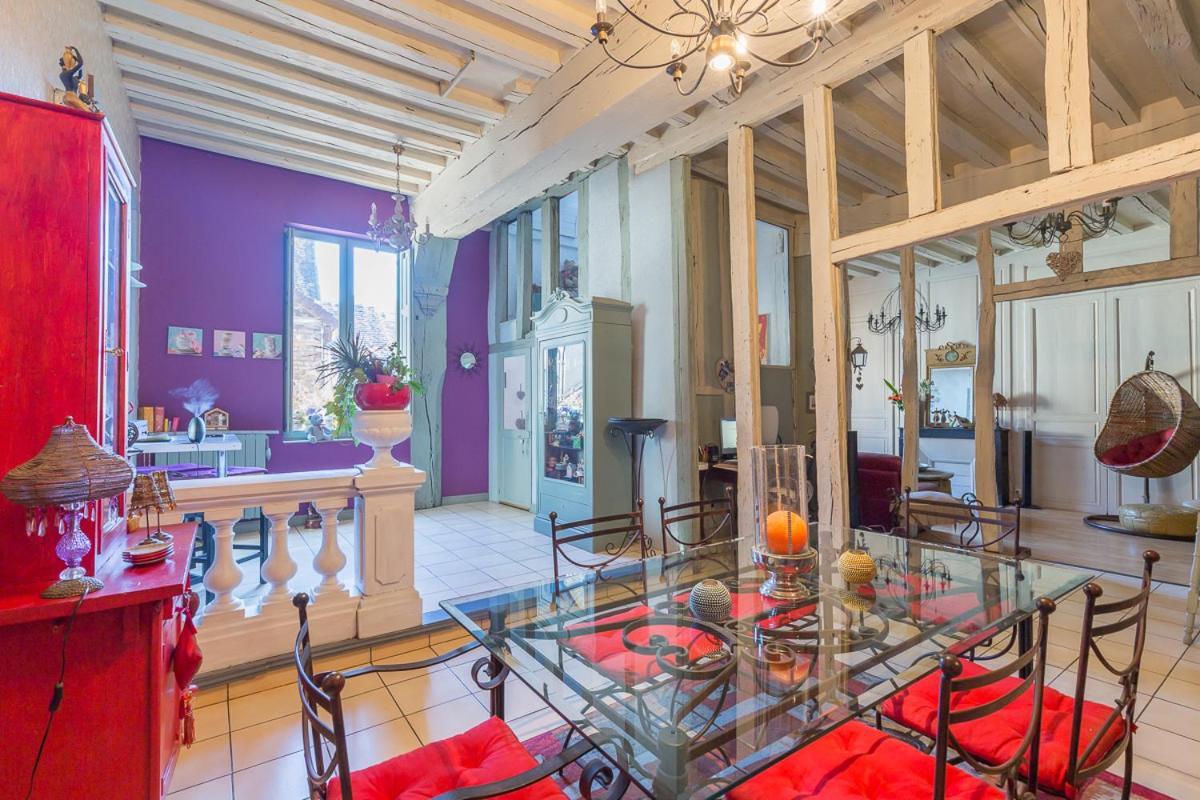 Le Logis De Lancelot Elegant Home City Center Sens Dış mekan fotoğraf