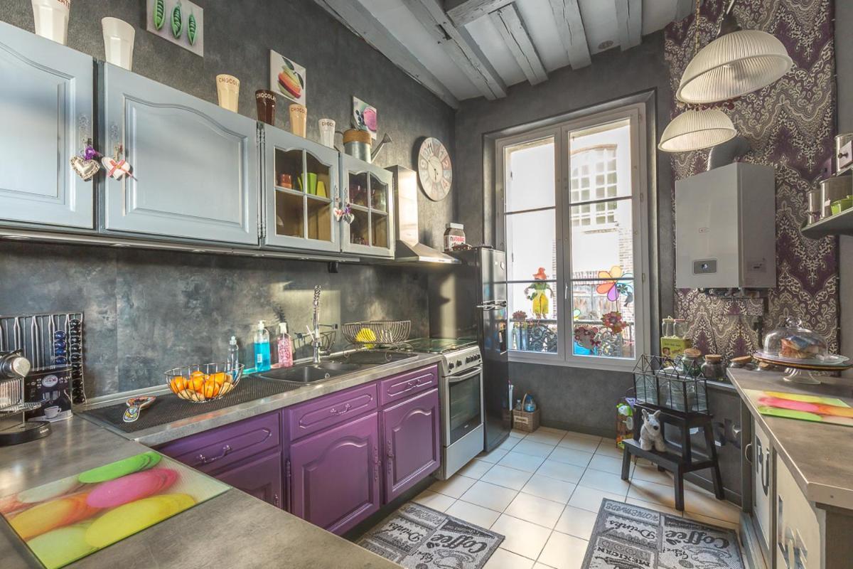 Le Logis De Lancelot Elegant Home City Center Sens Dış mekan fotoğraf